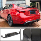 Infiniti Q50/Q60 2013–2024 Achterbumper diffuser V2 (voor Q50 Base/Sport 2018-2023, carbon) foto 1