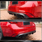Infiniti Q50/Q60 2013–2024 Achterbumper diffuser V2 (voor Q50 Base/Sport 2018-2023, carbon) foto 3