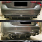 Infiniti Q50/Q60 2013–2024 Achterbumper diffuser V2 (voor Q50 Base/Sport 2018-2023, carbon) foto 4