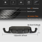 Infiniti Q50/Q60 2013–2024 Achterbumper diffuser V2 (voor Q50 Base/Sport 2018-2023, carbon) foto 5