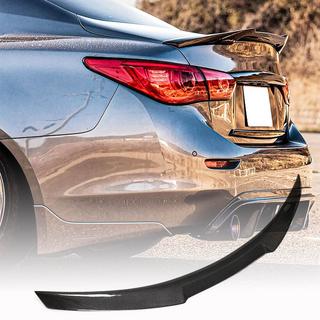 V6 spoiler (voor Q50, carbon) foto 1