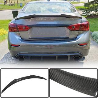 V6 spoiler (voor Q50, carbon) foto 3