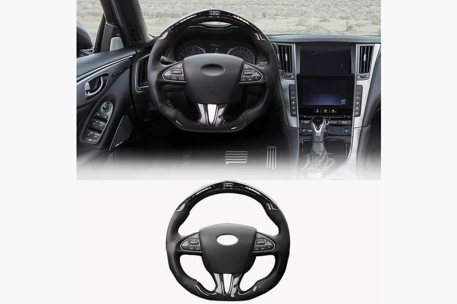 Infiniti Q50/Q60 2013–2024 Anatomisch stuurwiel (voor 2014-2017, carbon) Image