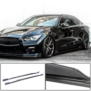 Sideskirts V1 (voor Q50, carbon) Infiniti Q50/Q60 2013–2024 foto 2