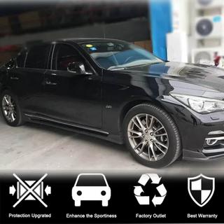 Sideskirts V1 (voor Q50, carbon) Infiniti Q50/Q60 2013–2024 foto 4