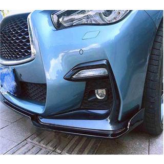 Front lip voorbumper Lip V1 (voor Q50 Sport 2018-2022, carbon) Infiniti Q50/Q60 2013–2024 foto 4