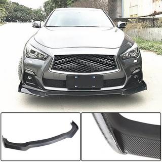 Frontbumper lip Lip V2 (voor Q50 Sport 2018-2022, carbon) Infiniti Q50/Q60 2013–2024 foto 2