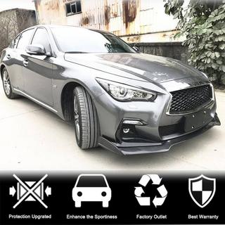 Frontbumper lip Lip V2 (voor Q50 Sport 2018-2022, carbon) Infiniti Q50/Q60 2013–2024 foto 3