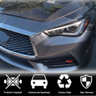 Infiniti Q50/Q60 2013–2024 Koplamp wenkbrauwen (voor Q60 2016-2022, carbon) foto 4