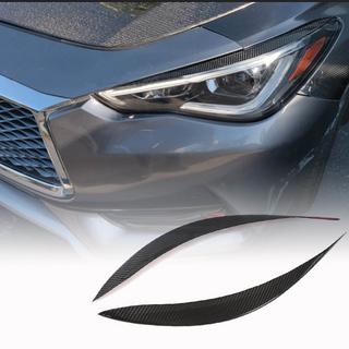 Koplamp wenkbrauwen (voor Q60 2016-2022, carbon) Infiniti Q50/Q60 2013–2024 foto 1