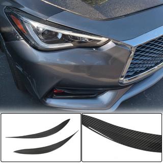 Koplamp wenkbrauwen (voor Q60 2016-2022, carbon) Infiniti Q50/Q60 2013–2024 foto 2