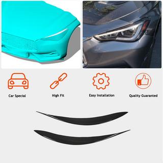 Koplamp wenkbrauwen (voor Q60 2016-2022, carbon) Infiniti Q50/Q60 2013–2024 foto 3