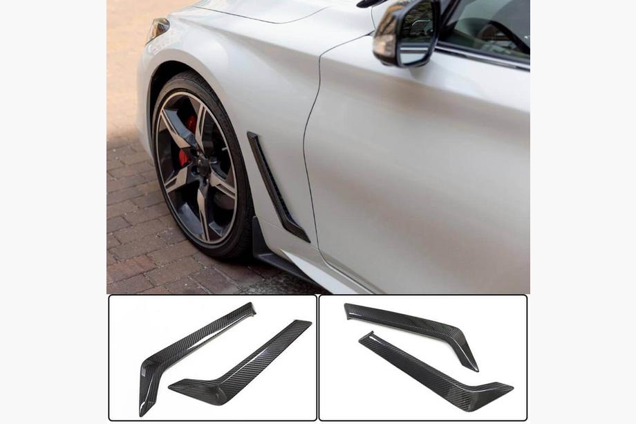 Infiniti Q50/Q60 2013–2024 Carbon voorspatbordkappen (voor Q60 2016-2022, carbon) Image