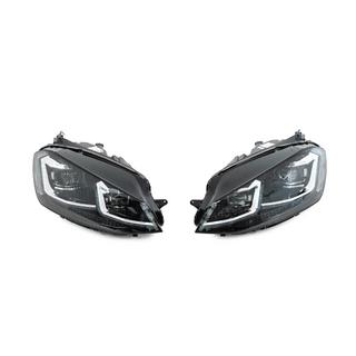 Koplampen voor met modules Silver FullLed Style (2012-2017, set van 2) Volkswagen Golf 7/E-Golf 2012–2020 foto 1