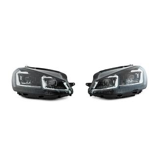 Koplampen voor met modules Silver FullLed Style (2012-2017, set van 2) Volkswagen Golf 7/E-Golf 2012–2020 foto 2