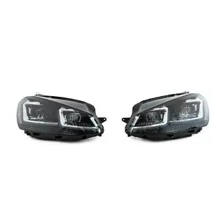Koplampen voor met modules Silver FullLed Style (2012-2017, set van 2) foto 2