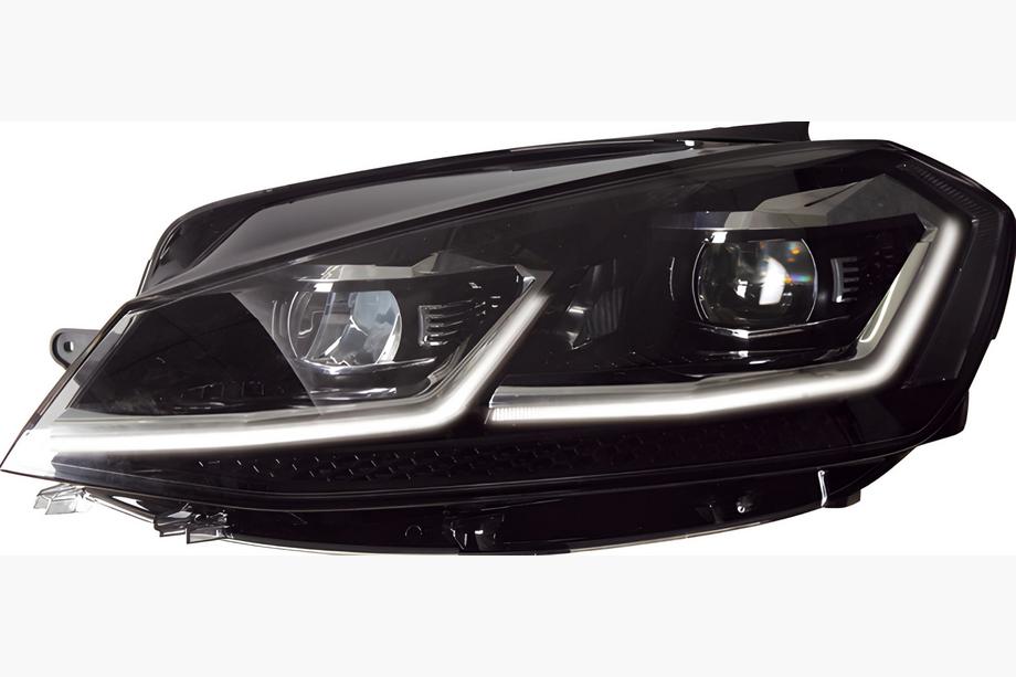 Volkswagen Golf 7/E-Golf 2012–2020 Koplampen Silver FullLed Style (2012-2017, 2 stuks) Image