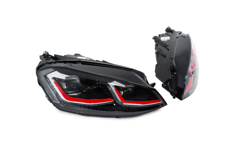 Volkswagen Golf 7/E-Golf 2012–2020 Koplampen voorzijde Red FullLed (2012-2017, zonder regeleenheden, 2 st.) Foto 5