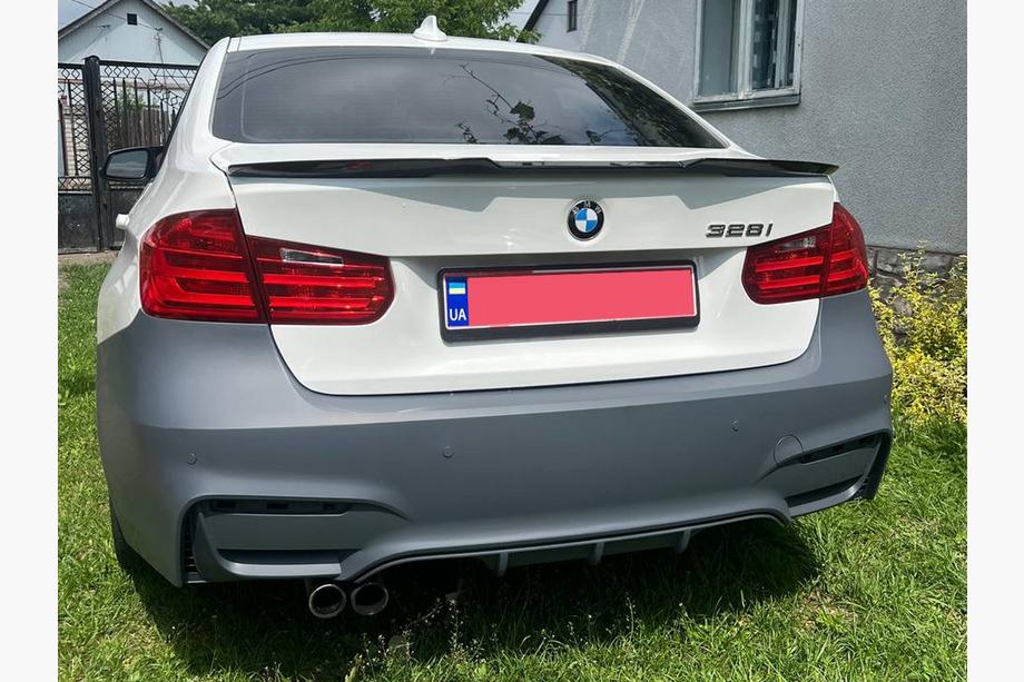 BMW 3 Serie F30/F31 2012–2019 Achterbumper in F80 M3-stijl (voor F30) Image