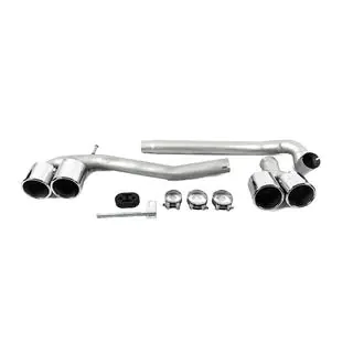 Uitlaatsierstukken in M5-stijl (2 stuks) BMW 5 Serie F10/F11 2010–2016 foto 1