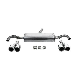 Uitlaatsysteem met M-Sport uitlaattips BMW X3 F25 2011–2018 foto 1