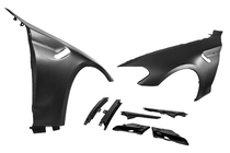BMW 5 Serie G30/G31 2017–2023 Spatborden (M5 F90-stijl, 2 stuks) foto 2
