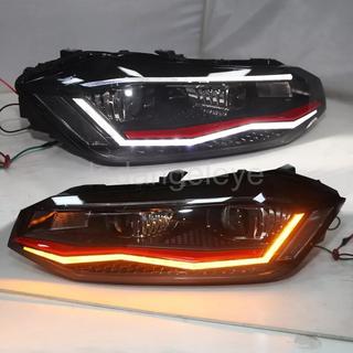 Koplampen FullLed Red (2 stuks)