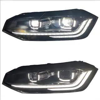 Koplampen Silver V-2 (2 stuks)
