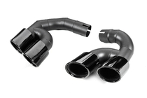BMW X5 G05 2019–2026 Uitlaatsierstukken V3 Black in X5M F95-stijl foto 3