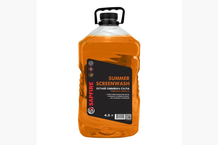 Zomer ruitensproeiervloeistof SAPFIRE Summer Screenwash 4,5 l - Tobacco Vanille Image