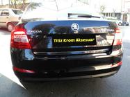 Skoda Octavia III A7 2013–2019 Kofferbakrand (RVS) foto 4