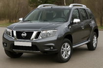 Nissan Terrano 2014– Spiegelkappen V1 (2 stuks, ABS) foto 1