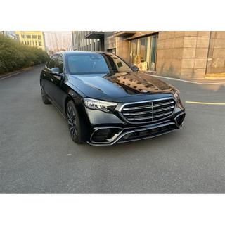 Voorbumper in W223 AMG-Line-stijl foto 2