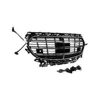 Voorgrille in W223 AMG-Line-stijl met LED foto 4