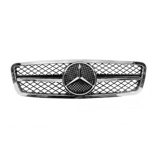 AMG voorgrille Mercedes C-Klasse W203 2000–2007 foto 4