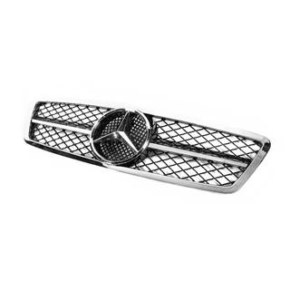 AMG voorgrille Mercedes C-Klasse W203 2000–2007 foto 2