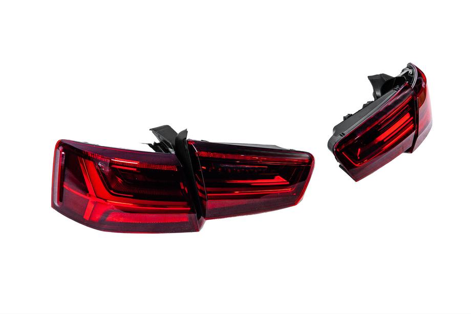 Audi A6 C7 2011–2018 LED-achterlichten LOW-Profile (2014-2018, 2 stuks) Foto 2