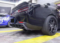 Dodge Challenger 2008–2023 Achterbumper diffuser (carbon) foto 2