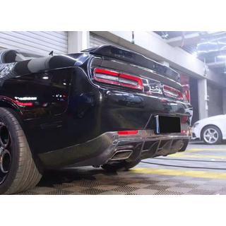Achterbumper diffuser (carbon) foto 1