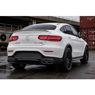 Achterdiffuser met uitlaatsierstukken Silver (AMG63-design) foto 3