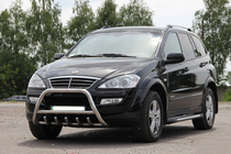 SsangYong Kyron 2005–2014 Bullbar WT003 (RVS) foto 5