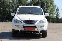 SsangYong Kyron 2005–2014 Bullbar WT003 (RVS) foto 2