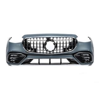 AMG S63 voorbumper compleet gemonteerd foto 1