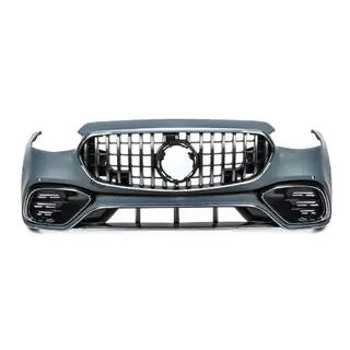 AMG S63 voorbumper compleet gemonteerd foto 1