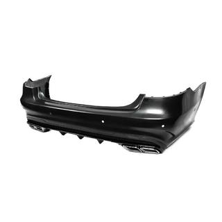 Achterbumper met diffuser E63 AMG (2013-2016) foto 3