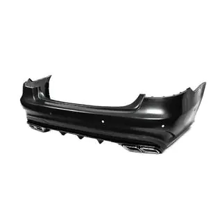 Achterbumper met diffuser E63 AMG (2013-2016) foto 3