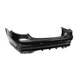 Achterbumper met diffuser E63 AMG (2013-2016) foto 2