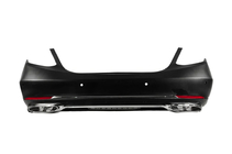 Mercedes E-class W213 2016–2023 Achterbumper met diffuser Maybach (2016-2020) foto 1