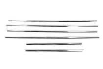 Toyota Land Cruiser 200 2007–2021 Ruitlijsten set (6 stuks, RVS) Carmos - Turks staal foto 5