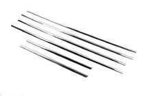 Toyota Land Cruiser 200 2007–2021 Ruitlijsten set (6 stuks, RVS) Carmos - Turks staal foto 13